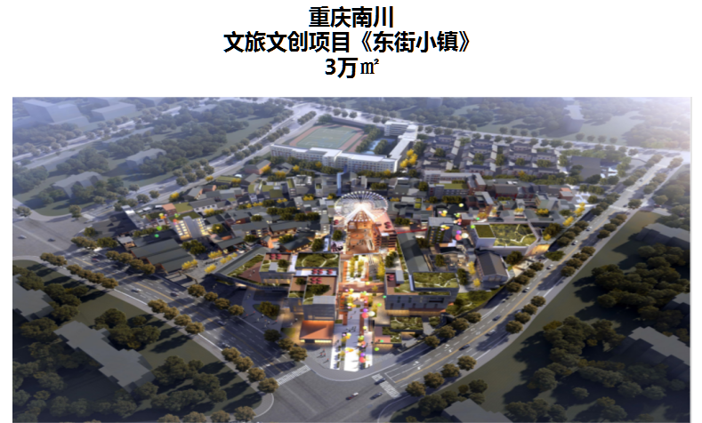 重慶南川文旅文創(chuàng)項目《東街小鎮(zhèn)》